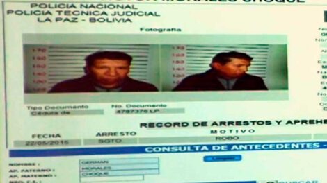 Aprehensión de antisociales en El Alto