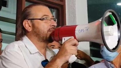 Paro escalonado en Santa Cruz en rechazo a los resultados de las Elecciones