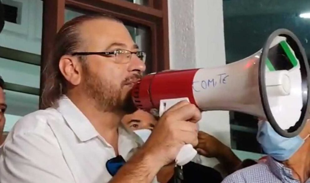 Paro escalonado en Santa Cruz en rechazo a los resultados de las Elecciones