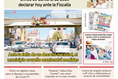 Edición impresa La Patria del 04 de Noviembre de 2020