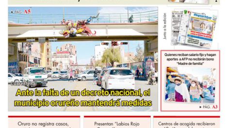 Edición impresa La Patria del 04 de Noviembre de 2020
