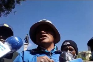 Milicias armadas en Bolivia para defender al pueblo