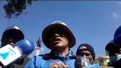 Milicias armadas en Bolivia para defender al pueblo