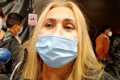La diputada Sandra Paz