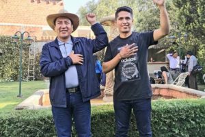 Andrónico Rodríguez y Freddy Mamani presiden Cámaras legislativas