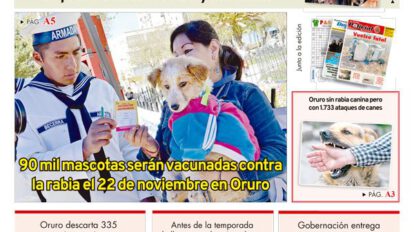 Edición impresa La Patria del 05 de Noviembre de 2020