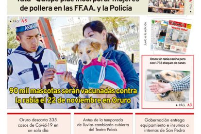 Edición impresa La Patria del 05 de Noviembre de 2020