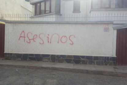 Vandalismo en Irpavi