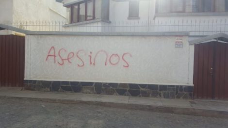 Vandalismo en Irpavi