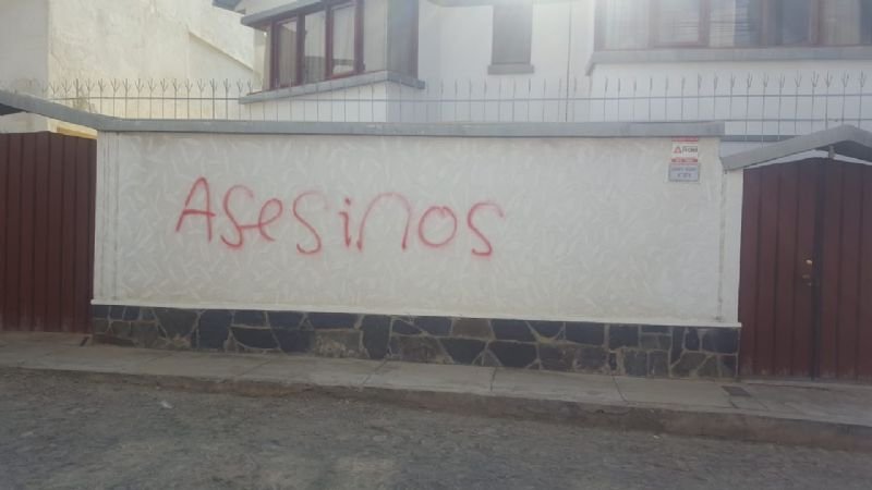 Vandalismo en Irpavi