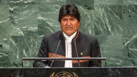Evo Morales Uyuni