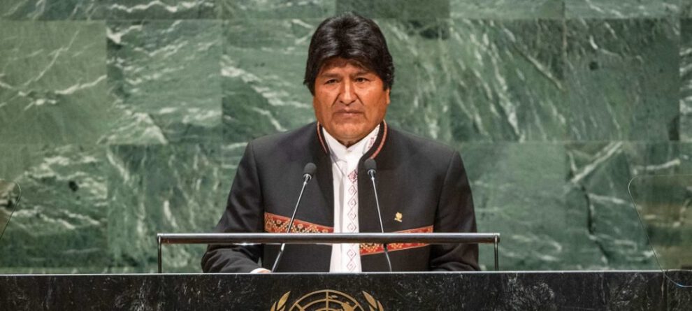 Evo Morales Uyuni