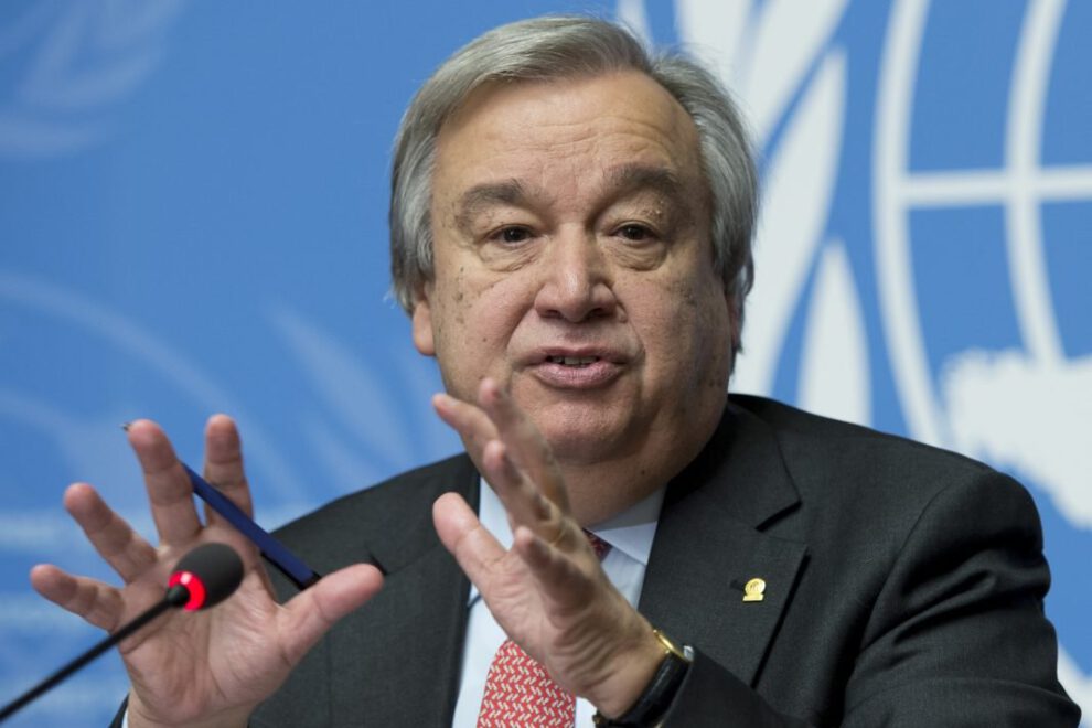 Antonio Guterres felicita a Luis Arce