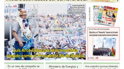 Edición impresa La Patria