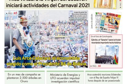 Edición impresa La Patria