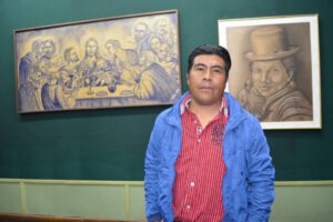Exposición de Rimber Santos en la Casade la Cultura