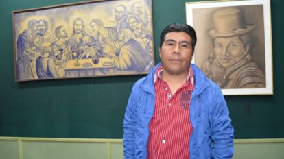 Exposición de Rimber Santos en la Casade la Cultura