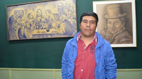 Exposición de Rimber Santos en la Casade la Cultura