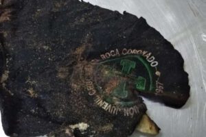 Restos calcinados de una persona en Santa Cruz