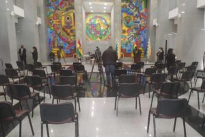 Gabinete Ministerial de Luis Arce en la Casa Grande del Pueblo