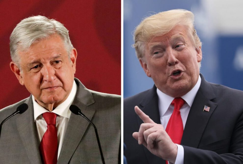 Donald Trump agradece a México por detener la oleada migratoria