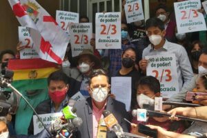 Comunidad Ciudadana recurso TCP para dejar sin efecto la eliminación de los 2/3
