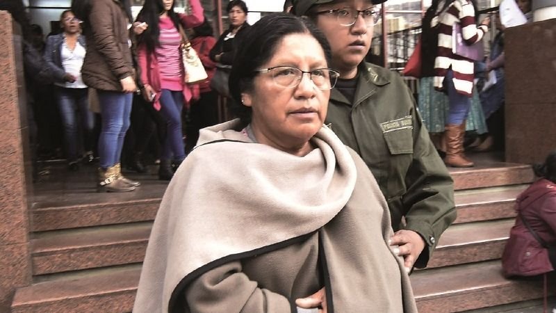 María Eugenia Choque podría salir de la cárcel
