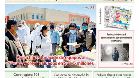 Edición impresa La Patria del 12 de Noviembre de 2020