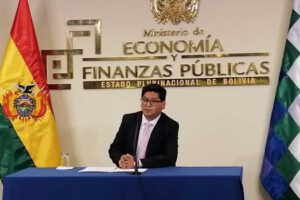 Bono Contra el Hambre anunciado por el Ministro de Economía, Marcelo Montenegro