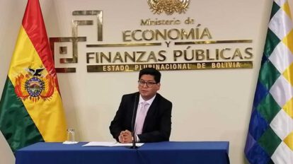 Bono Contra el Hambre anunciado por el Ministro de Economía, Marcelo Montenegro