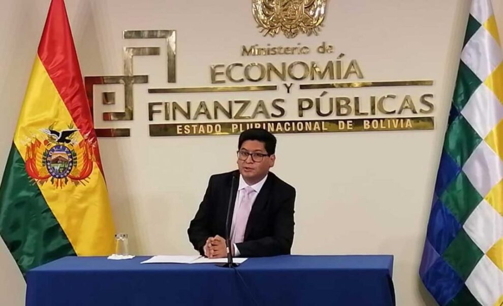 Bono Contra el Hambre anunciado por el Ministro de Economía, Marcelo Montenegro