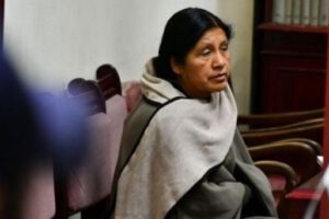María Eugenia Choque beneficiada con detención domiciliaria por caso de fraude electoral