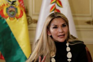 Jeanine Añez expresidenta del Estado Plurinacional Bolivia