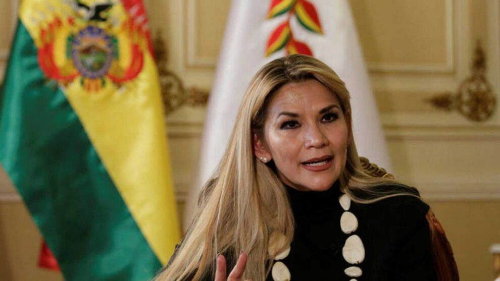Jeanine Añez expresidenta del Estado Plurinacional Bolivia