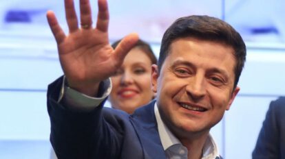 Covid-19 en mandatarios, Vladimir Zelenski Presidente de Ucrania