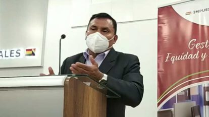 Mario Cazón presidente interino del Servicio de Impuestos Nacionales