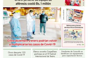 Edición impresa La Patria del 13 de Noviembre de 2020