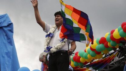 Evo Morales instrucciones en Chimore