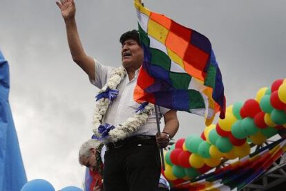 Evo Morales instrucciones en Chimore