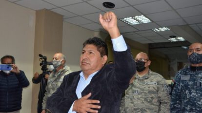 Juan Carlos Calvimontes, nuevo Viceministro de Defensa Civil