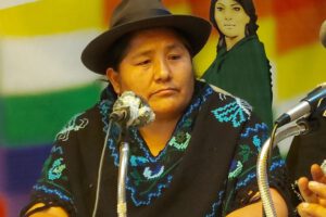 Segundina Flores nueva Ministra de Culturas y Descolonización