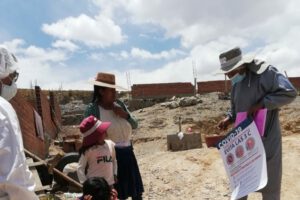 Covid-19 en Oruro: medidas de prevención socializadas por el personal de Salud