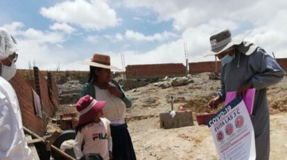Covid-19 en Oruro: medidas de prevención socializadas por el personal de Salud