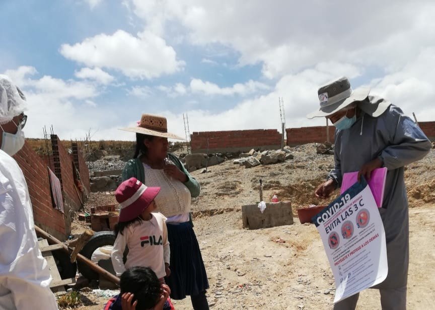 Covid-19 en Oruro: medidas de prevención socializadas por el personal de Salud