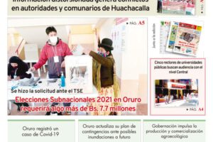 Edición impresa La Patria del 14 de Noviembre de 2020