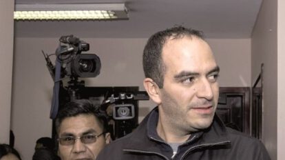 Jorge Valda en audiencia cautelar