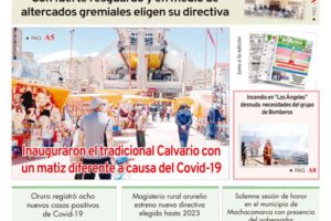 Edición impresa La Patria del 16 de Noviembre de 2020