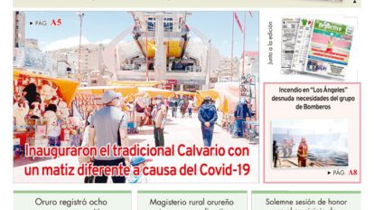 Edición impresa La Patria del 16 de Noviembre de 2020