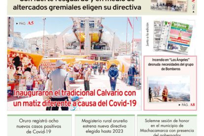 Edición impresa La Patria del 16 de Noviembre de 2020