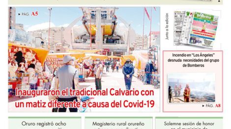 Edición impresa La Patria del 16 de Noviembre de 2020
